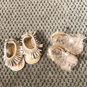 Infant Gold Sandals!